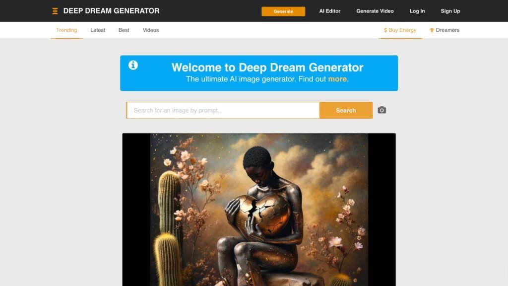 Deep Dream Generator AI